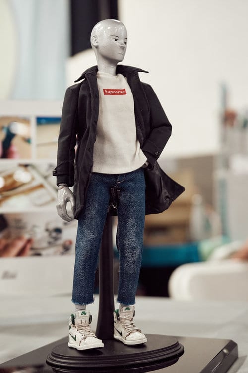 Haute Hero Miniature Sneakers by Chris Pin — We Are Basket Pin on Beard and Leather