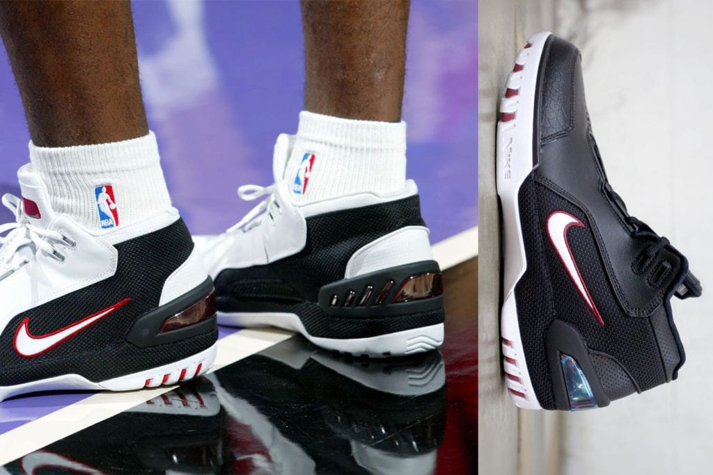 lebron sneaker history